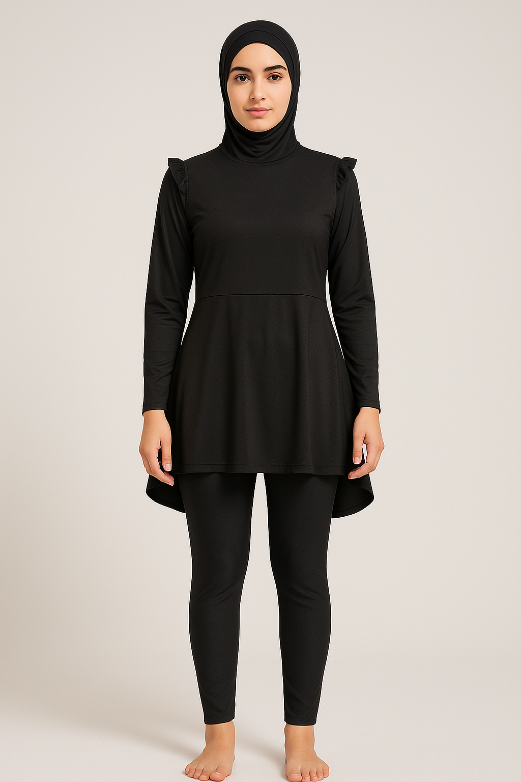 Burkini Maillot de bain hijab Noir