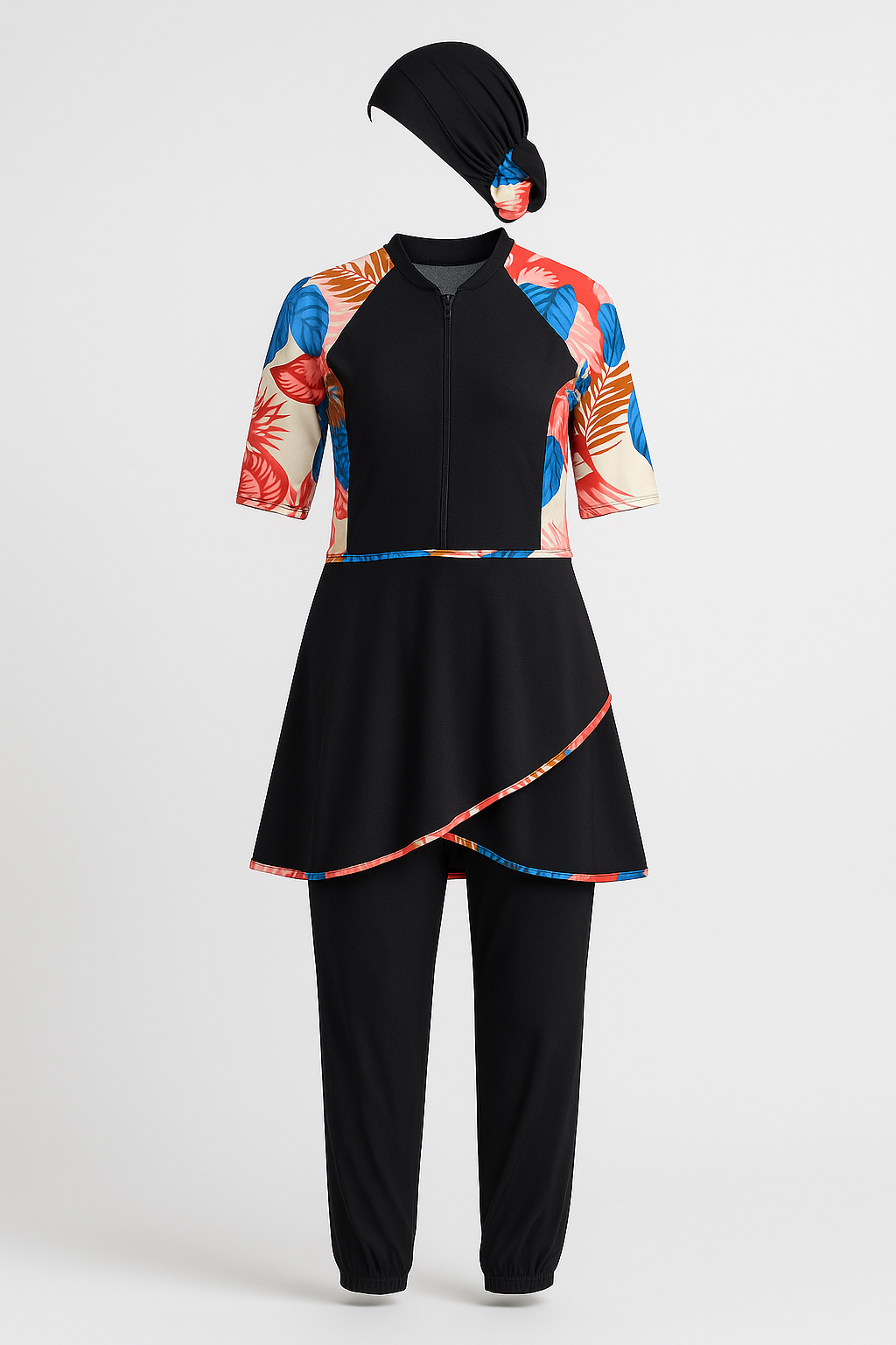 Burkini Hijab Demi-Manche